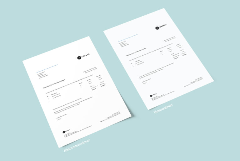 Rechnung Muster inkl. Germanized Vorlage download 01