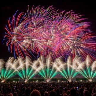 Feuerwerk Fotoabzüge Vaccalluzzo 5er Set 2