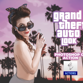 GTA Look Action Photoshop Download Grand Theft Auto