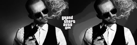GTA Look Action Photoshop Download Grand Theft Auto Mafia