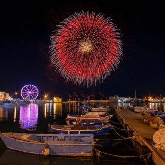 Feuerwerk Alu-Dibond Acryl Bildlizenz Stockfoto 7