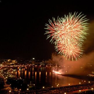 Feuerwerk zur 800-Jahrfeier in Dresden 2006 mit Finale, WECO Feuerwerk (3)