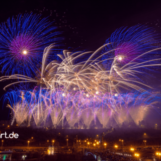 Novoroční ohňostroj Praha 2019 Makalu Fireworks 11