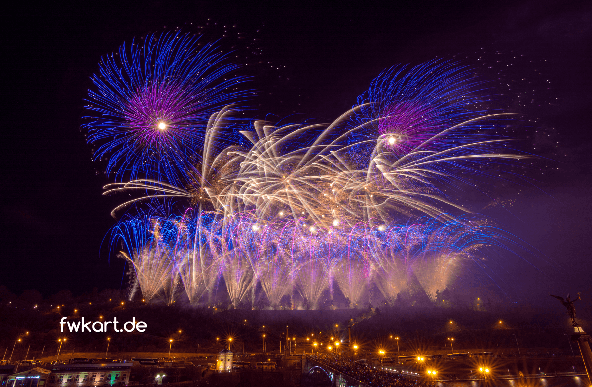 Novoroční ohňostroj Praha 2019 Makalu Fireworks 11