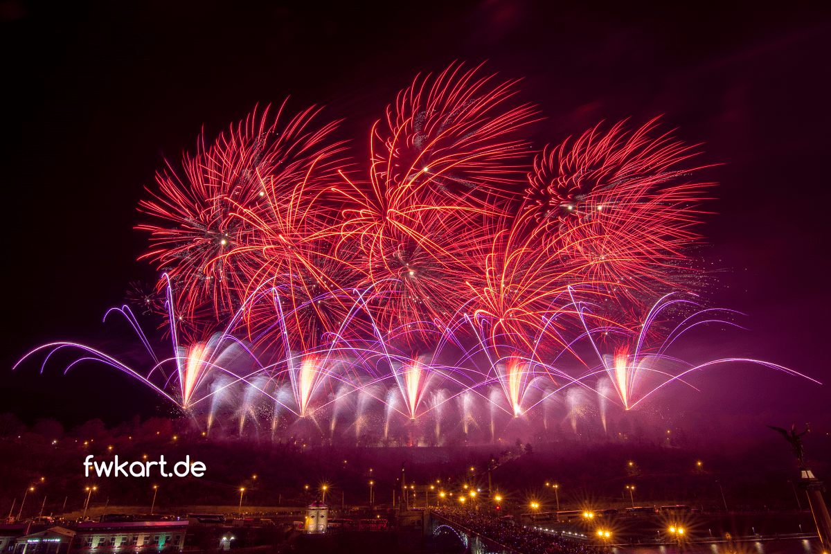 Novoroční ohňostroj Praha 2019 Makalu Fireworks 18