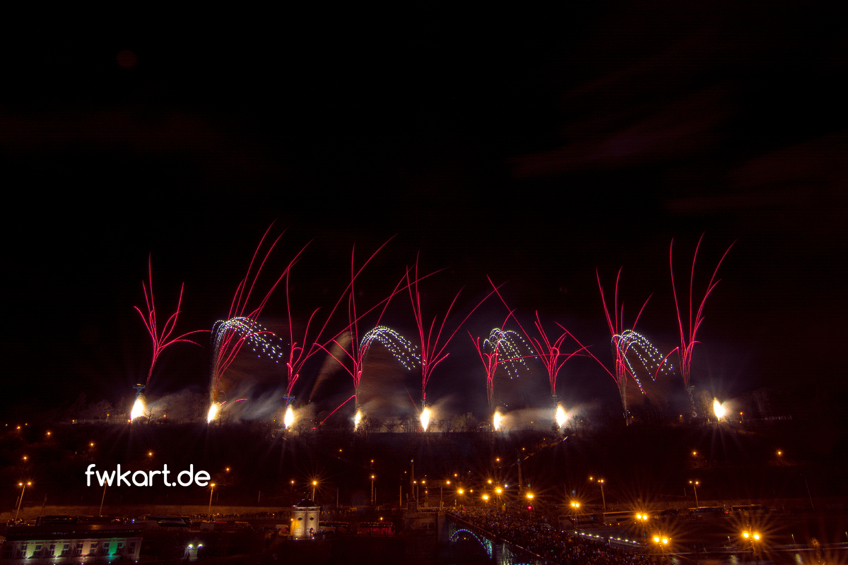 Novoroční ohňostroj Praha 2019 Makalu Fireworks 3
