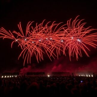 Feuerwerk Alu-Dibond Acryl Bildlizenz Stockfoto 3