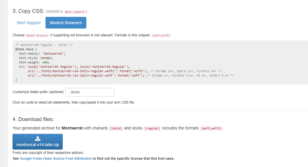 Google Webfonts Helper - Fix - Schriftarten werden auf iOS Geräte nicht richtig geladen