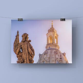 EchtFoto Fotoabzug Dresden Frauenkirche Posterabzug