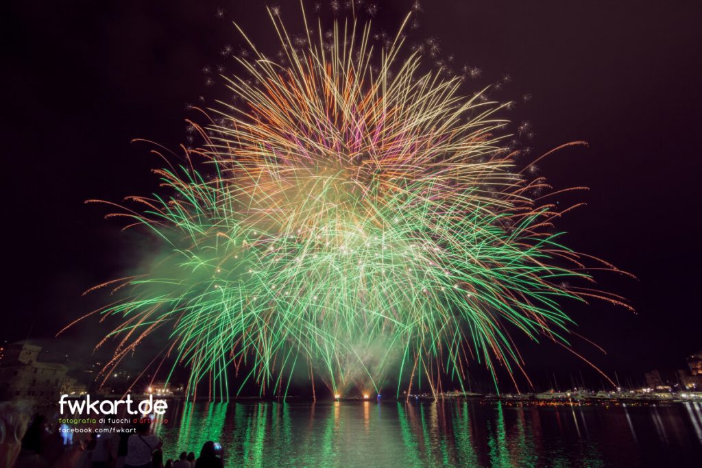 Feste di Luglio 2018, Rapallo, Pirotecnica Giuseppe Catapano (2.)