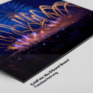 North Star Fireworks, Hannover Feuerwerk Alu-Dibond EchtFoto