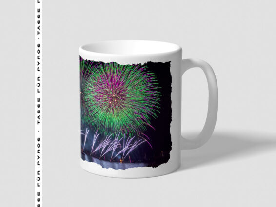 Pyro Tasse Feuerwerk Cannes Dragon Fireworks 2