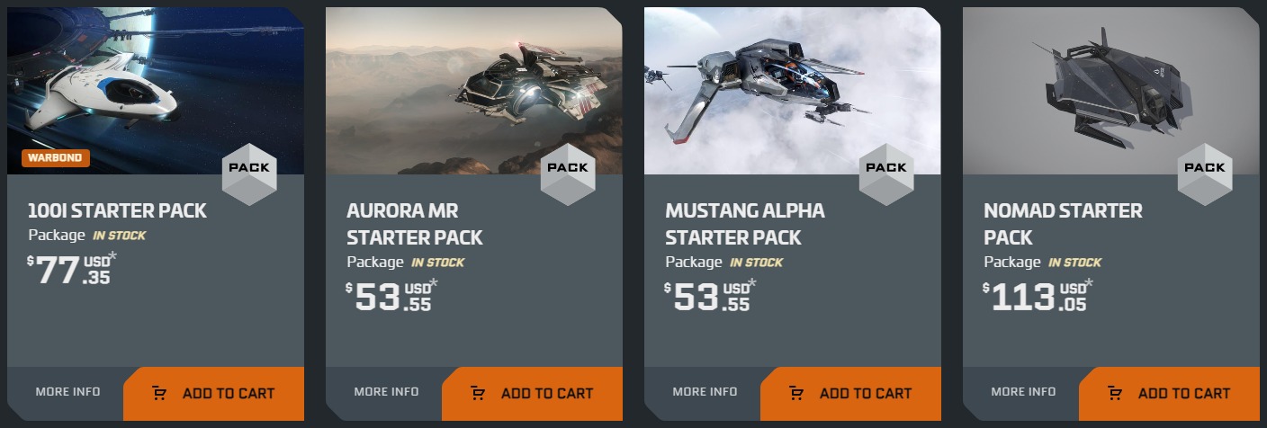 Starter Packs Star Citizen Referral Code