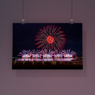 North Star Fireworks, rot – Poster (CNS2201)
