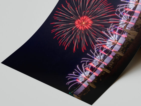 Poster - Cannes 2022, North Star Fireworks, rot