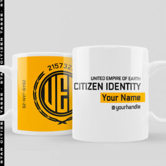 Star Citizen “UEE Identity Mug” – Tasse