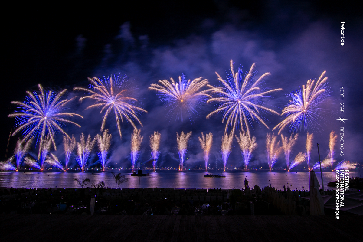 Festival Pyrotechnique Cannes 2023 - North Star Fireworks (14. July) (20)
