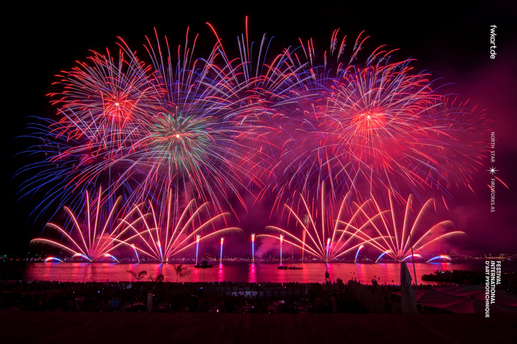 Festival Pyrotechnique Cannes 2023 - North Star Fireworks (14. July) (25)