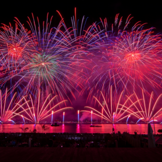 Festival Pyrotechnique Cannes 2023 - North Star Fireworks (14. July) (25)