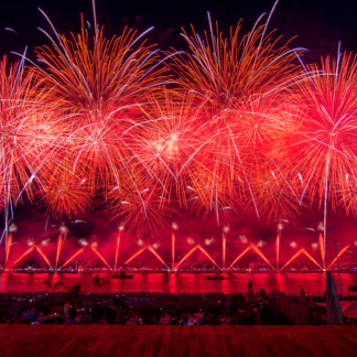 Festival Pyrotechnique Cannes 2023 - North Star Fireworks (14. July) (8)