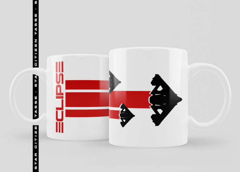 Star Citizen Tassen 1 Star Citizen Merch Tasse - Aegis Eclipse Fan made